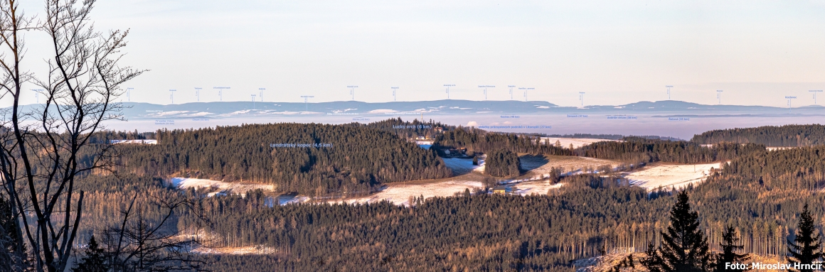 Panorama Orlických hor