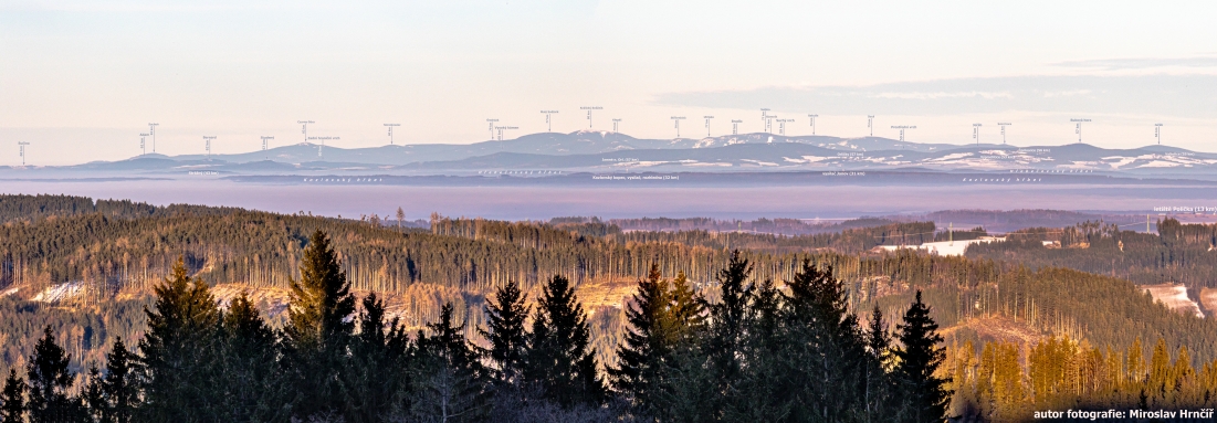 Panorama Králického Sněžníku